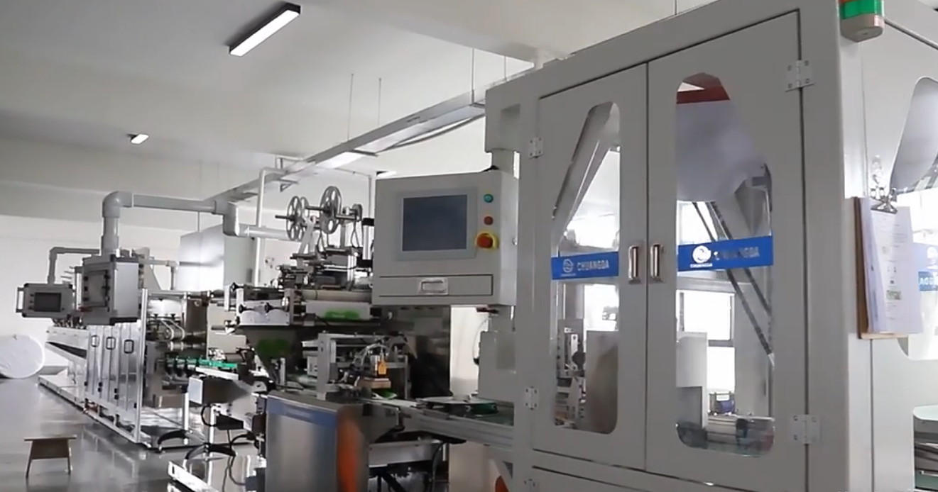 Wipes production facility