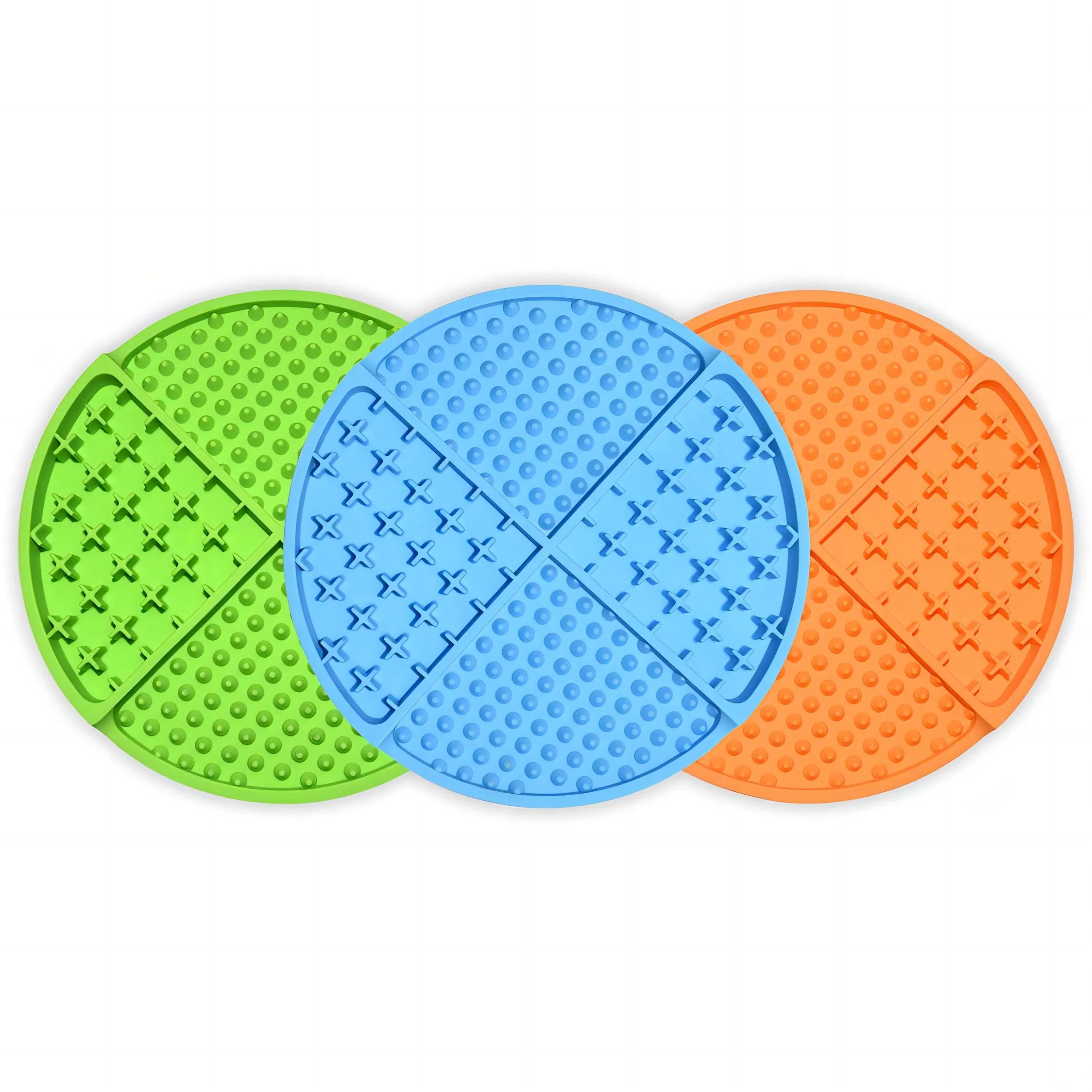 Hot Selling Dog Silicone Slow Feeder Pad Mat Lick Mat Dog Food Grade Silicone Silicone Pet Lick Mat for Dogs