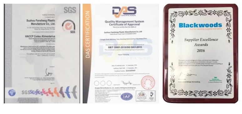 Product Quality Certifications