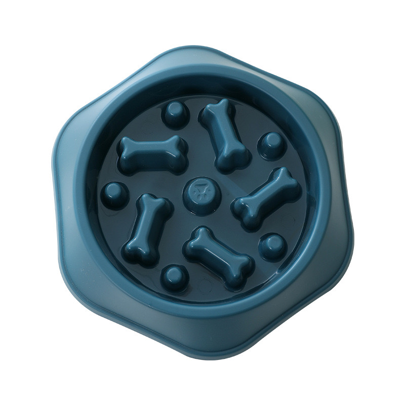 Environmentally Friendly Non-Toxic Slow Feeding Food Bowl for Small Animals Pet Choking Prevention