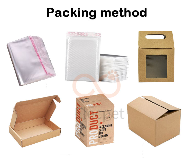 Shipping pallet layout