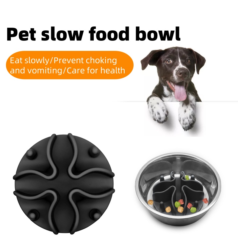 Modern Eco-Friendly Portable Silicone Dog Bowls and Lick Mat Flexible Outdoor Pet Feeder for Travel and Slow Eating Cats Dogs