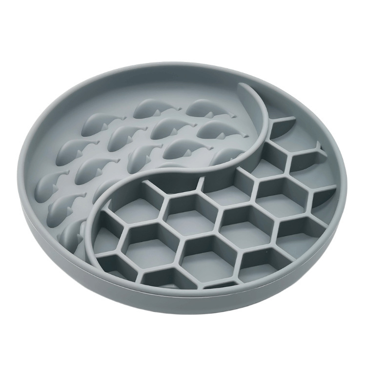Custom Slow Feeder Dog Bowls Anti-Choking Puzzle Pet Food Bowls Non-Slip Dog Feeding Bowls