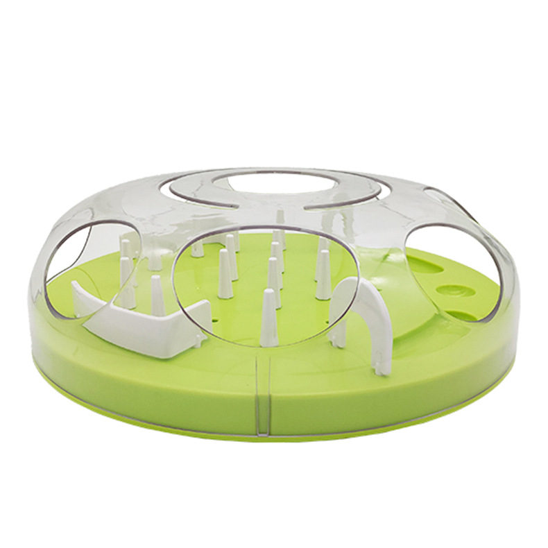 Cat Maze Slow Feeder Toy, Interactive Treat Dispenser for Cats, Puzzle Feeder for IQ Training &amp; Boredom Relief for Cats