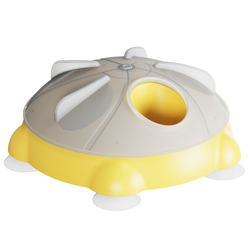 Interactive Slow Food Bowl with Anti-Choking Suction Cup Cat Carousel Snack Stash Maze Educational Pet Feeder with Movement Toys