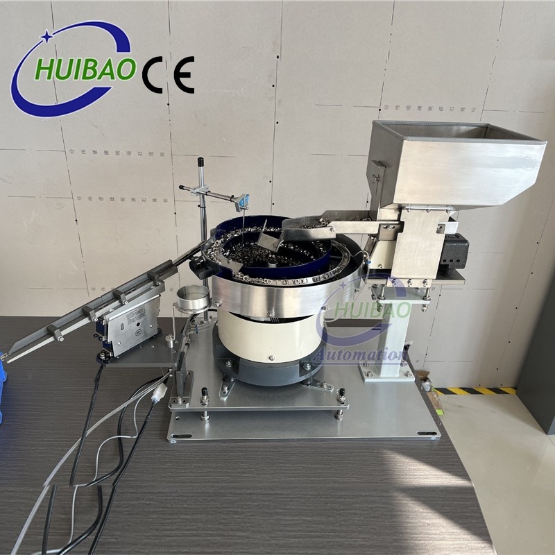 High-Speed Automatic Double Tracks Vibration Bowl Feeder For Bottle Lids Sprayer Pumps Caps Vibrating Bowl Feeders