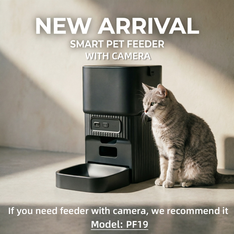 Tuya Dog Cat Smart Pet Feeder Wifi Mobile Phone App Remote Control Microchip Automatic Pet Feeder With 6L