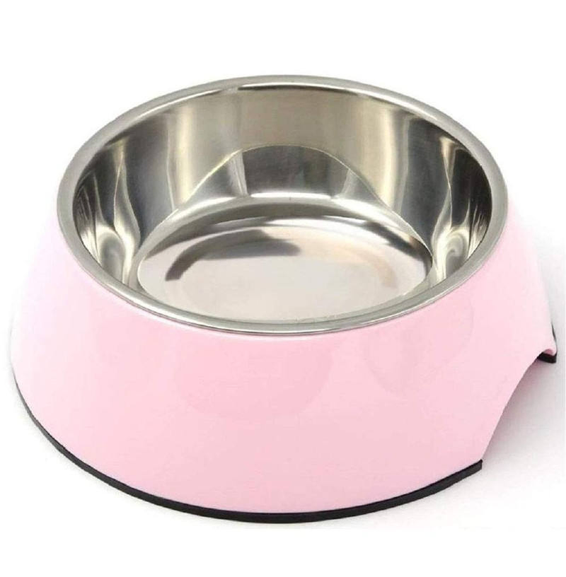 Lamb Manufacturer Wholesale Custom Stainless Steel Melamine Pet No Spill Dog Cat Food Bowl Slow Eating