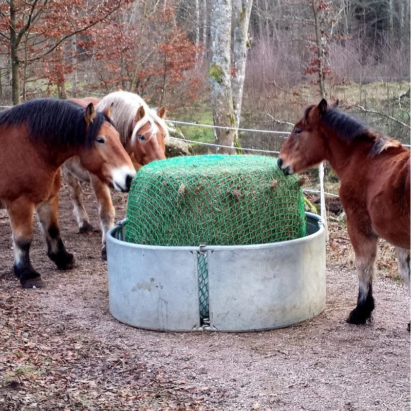 Commercial Horse Hay Net Slow Feeder for Large Square Bales Heavy PP Webbing Custom Sizes Available for Farm
