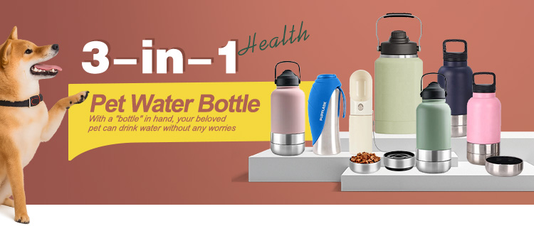 Must-Have for Pet Owners: Newest 3-in-1 Portable Dog Feeder Dispenser with Food Container