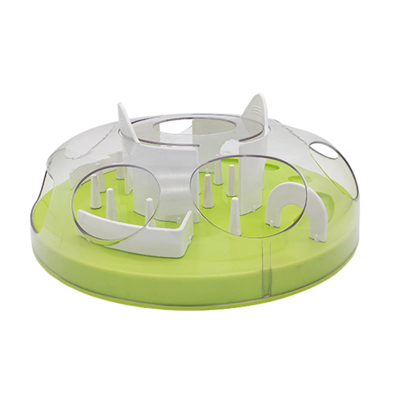 Cat Maze Slow Feeder Toy, Interactive Treat Dispenser for Cats, Puzzle Feeder for IQ Training &amp; Boredom Relief for Cats
