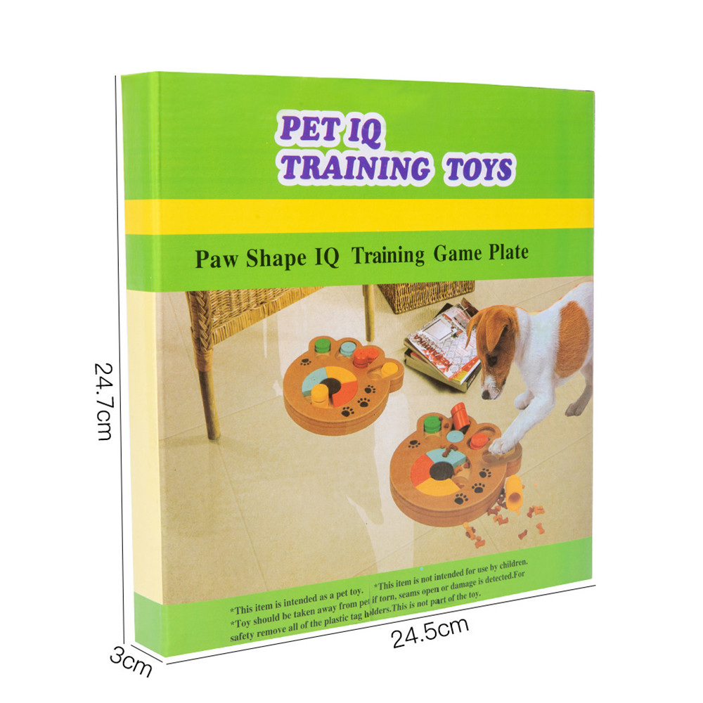 Pet Intelligence Toy IQ Training Interactive Fun Hide and Seek Food Puzzle Bowl Slow Feeder Dog Treat Feeder