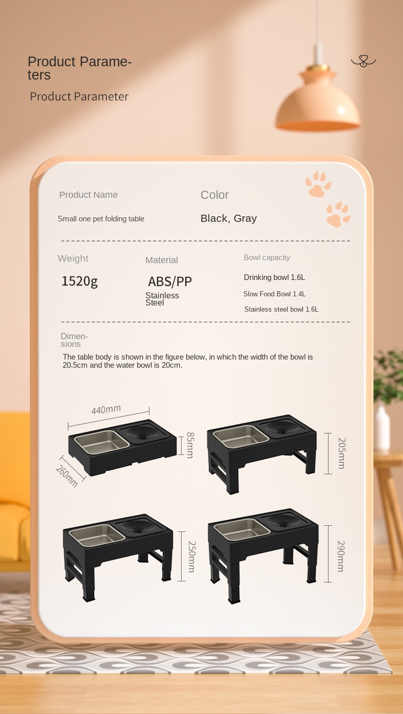 Elevated Slow Feeder Dog Bowl Features