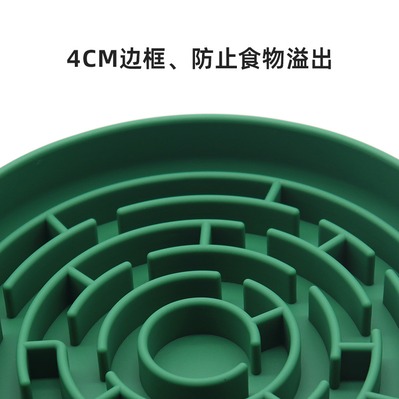 Slow Feeder Dog Bowls for Large Medium Breeds, Anti-Choking Non-Slip Puzzle Bowl Bloat Stop Maze Dishes