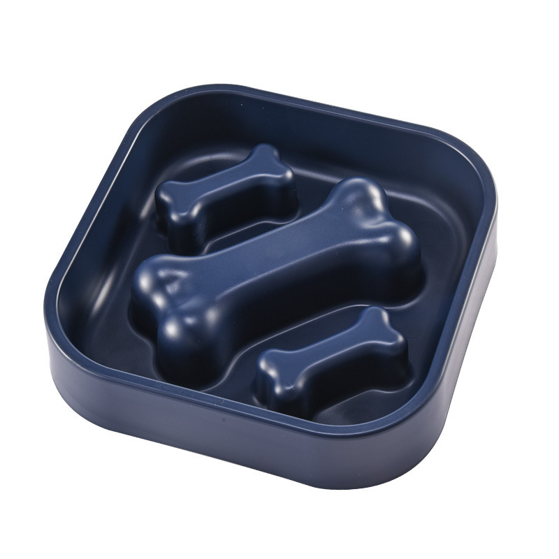 Wholesale Flower Cricket Season Slow Feeding Anti-Choking &amp; Anti-Fat Bowl Feeder for Cats &amp; Dogs Red