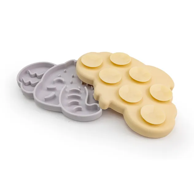 Dog Silicone Lick Mat Slow Feeder Bowl Non Slip Pet Feeding Bowl
