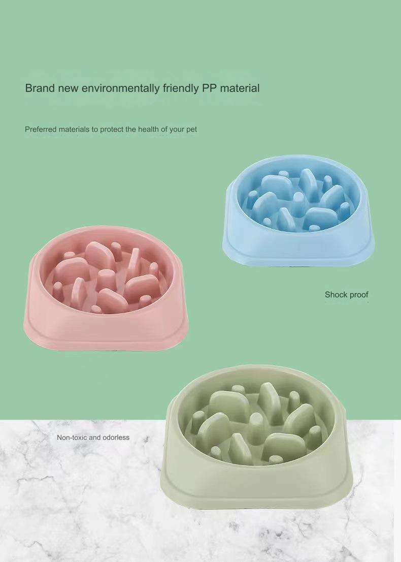 Interactive Slow Feeder Anti-Choking & Anti-Slip Puzzle Dog Food Bowls