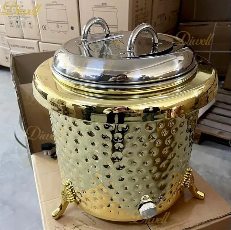 New Design Hammer Pattern Electric Buffet Chafing Dish Color options