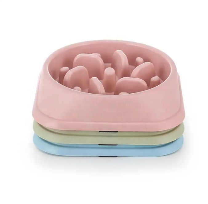 Factory OEM ODM Maze Interactive Dog Puzzle Non Skid Stop Dog Food Bowl Slow Feeder Dog Bowls