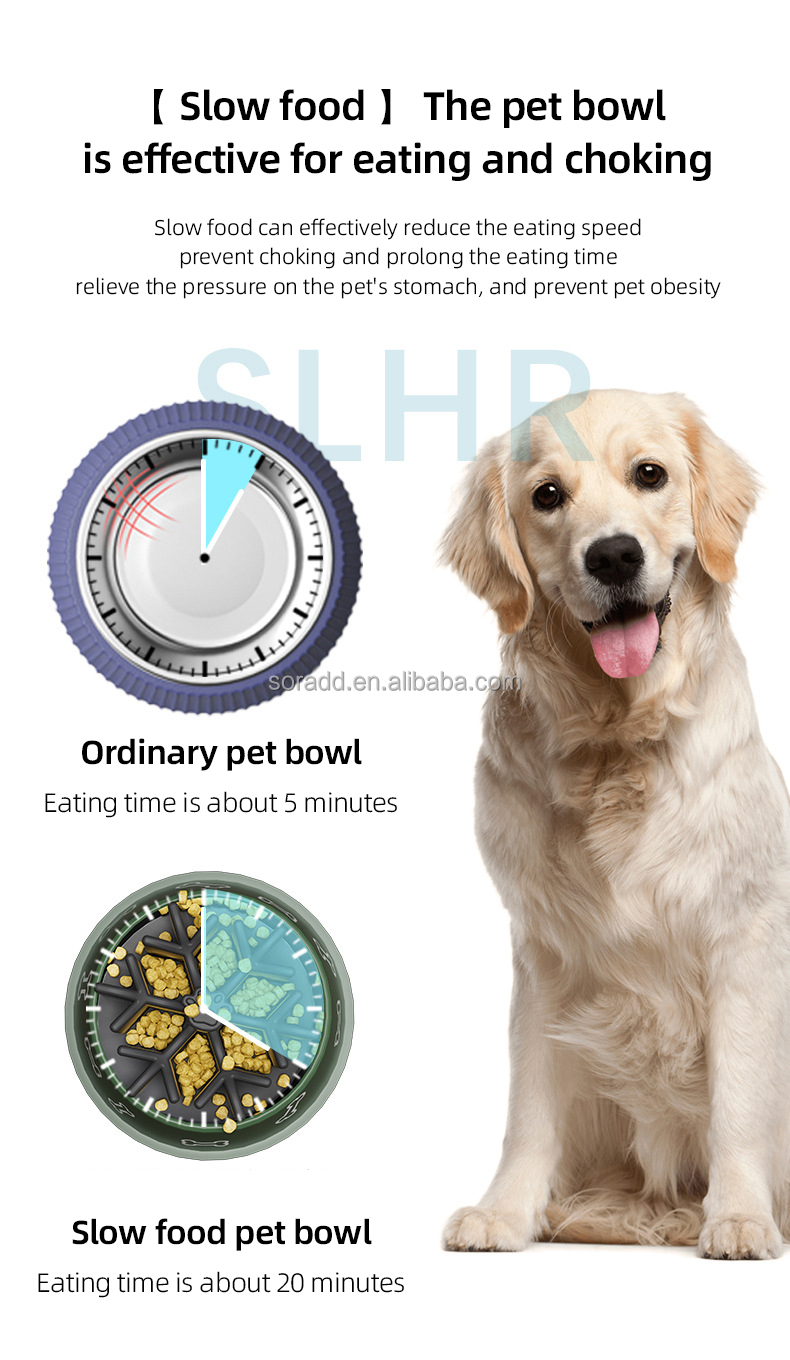 Slow Feeder Dog Bowl Insert View 4