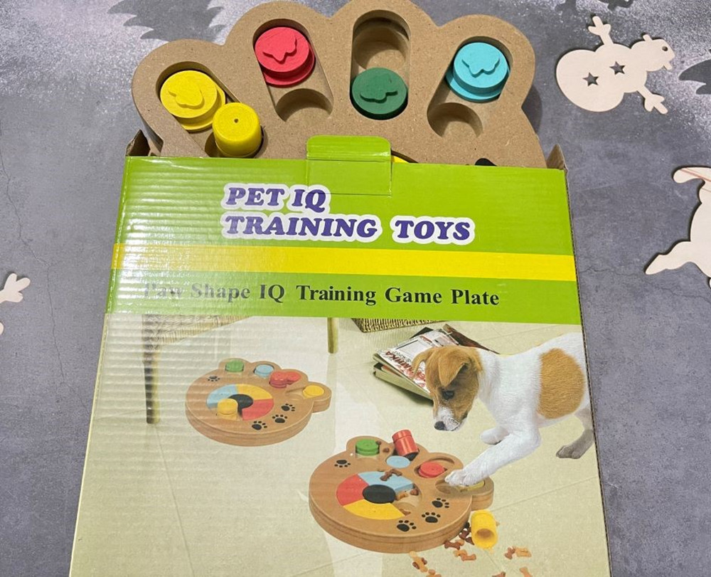Pet Intelligence Toy IQ Training Interactive Fun Hide and Seek Food Puzzle Bowl Slow Feeder Dog Treat Feeder