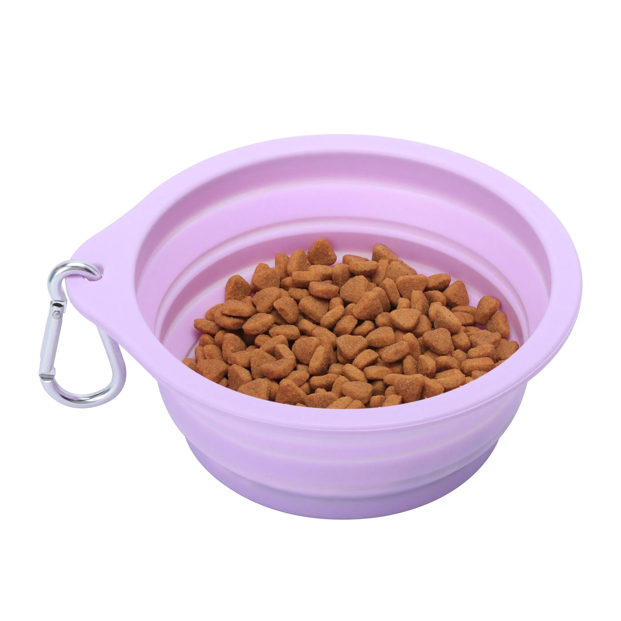 BPA Free Collapsible Silicone Pet Dog Water Bowls Portable Outdoor Camping &amp; Walking Folding Feeders for Traveling