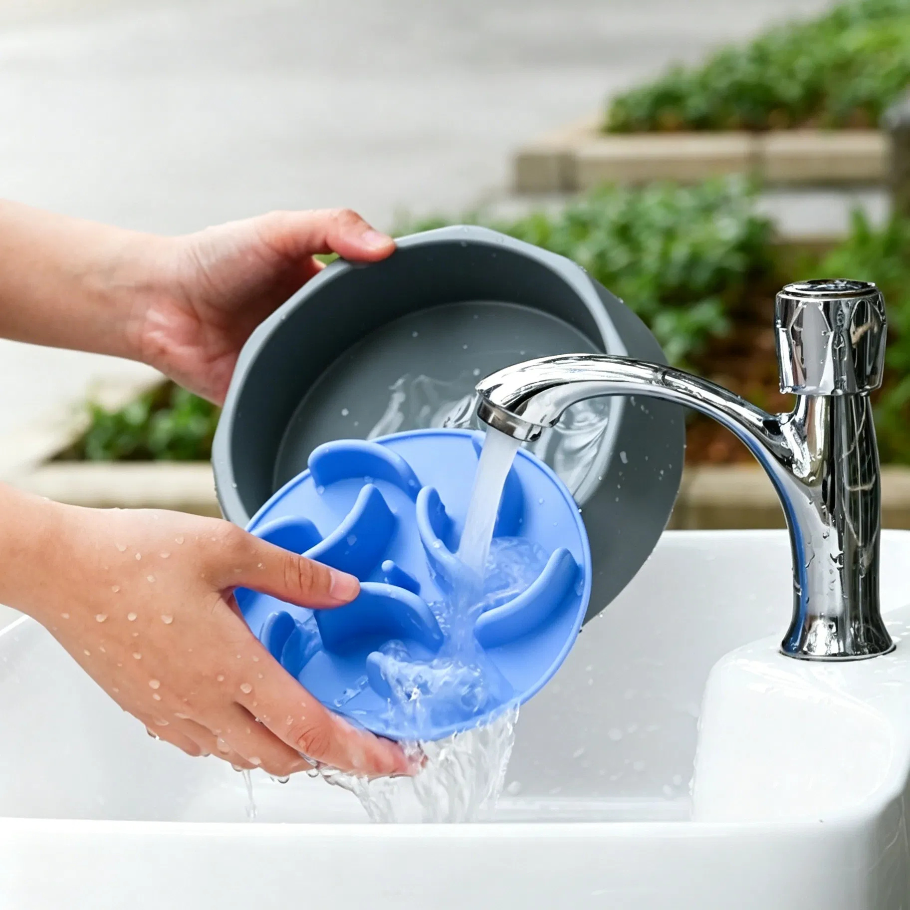 Easy Rinse & Effortless Cleaning