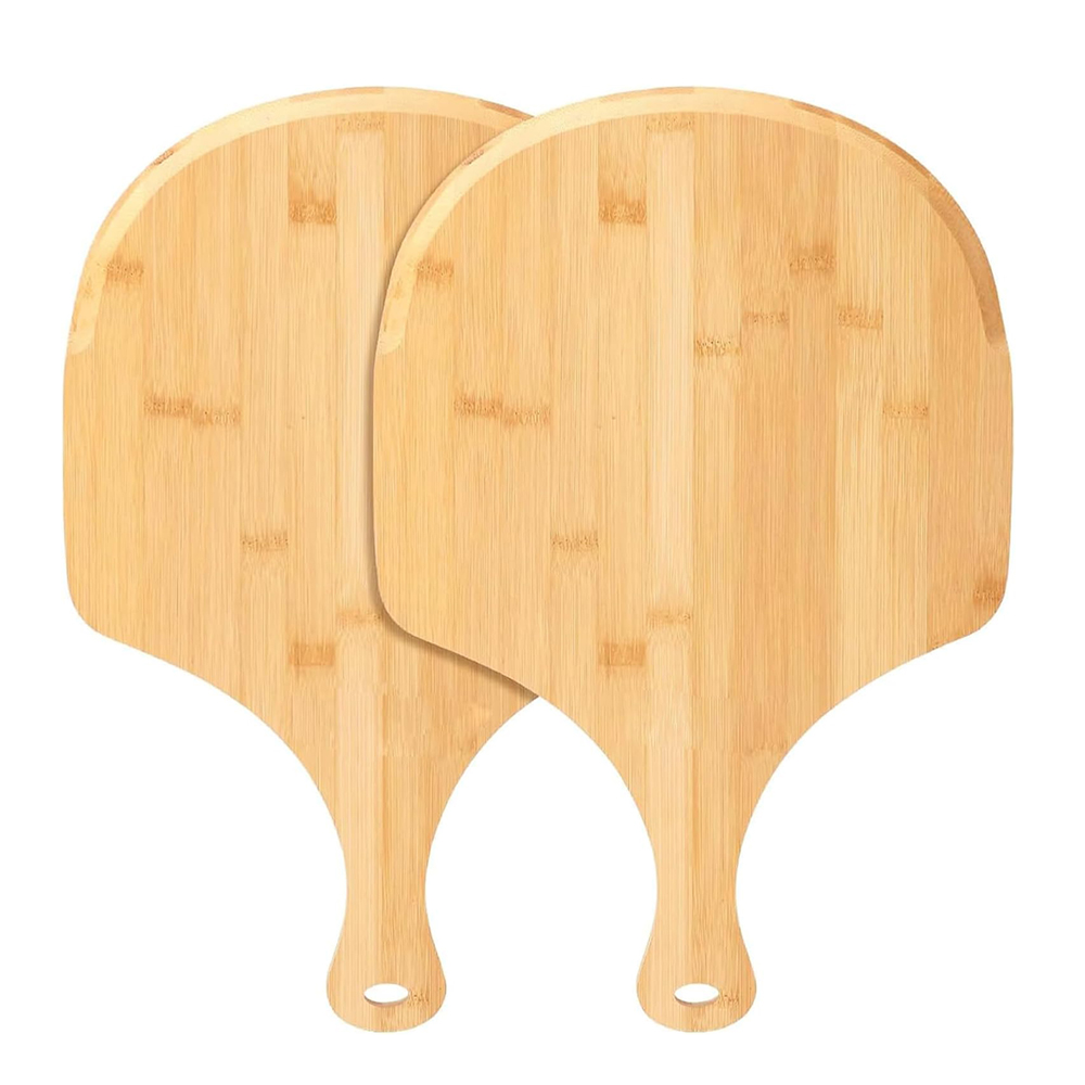 Bamboo Pet Bowl angle view