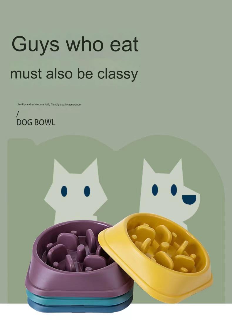 Interactive Slow Feeder Anti-Choking & Anti-Slip Puzzle Dog Food Bowls