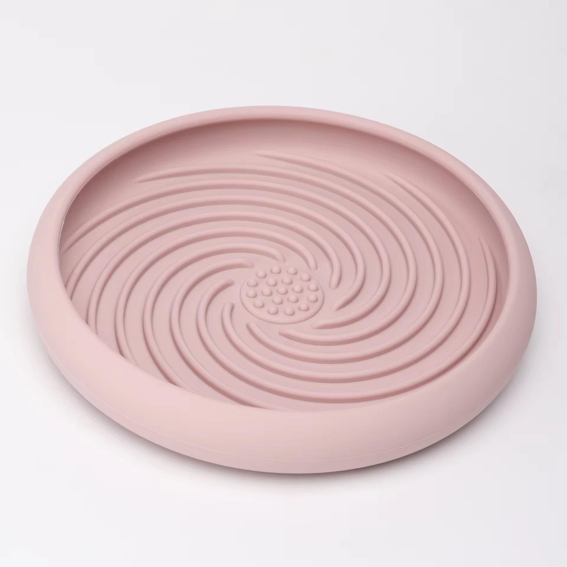 Wholesale Custom Eco-Friendly Travel Food Grade Silicone Slow Feeder Pet Dog Bowl