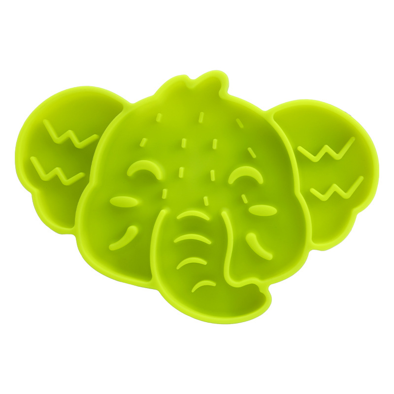 Wholesale Eco-Friendly Silicone Slow Feeder Dog Lick Mat Silicon Dog Treat Dispenser with Pad for Pet Enrichment