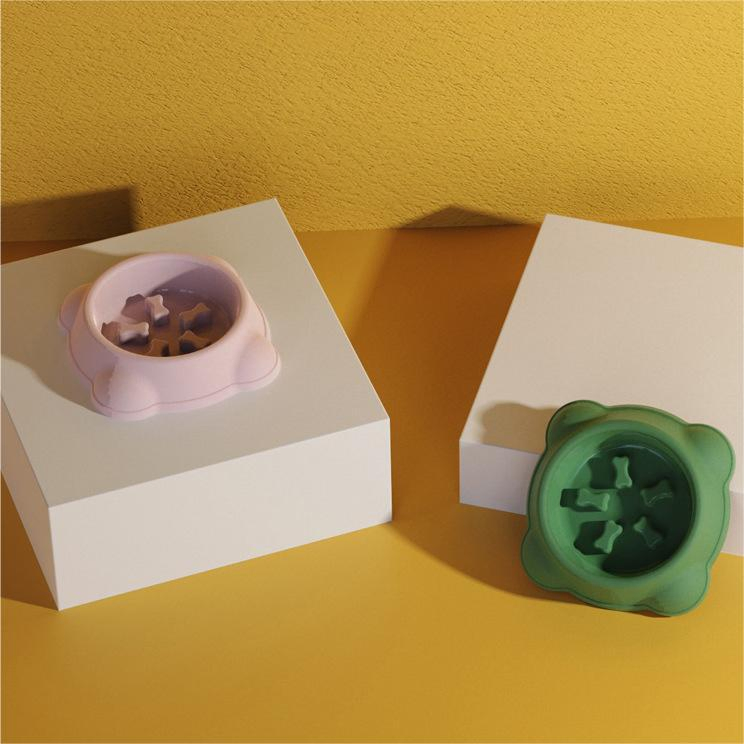 Hot Sale Wholesale Custom Personalized Dog Bowl Slow Eating Slow Feeder Dog Bowl Dog Pet Bowl