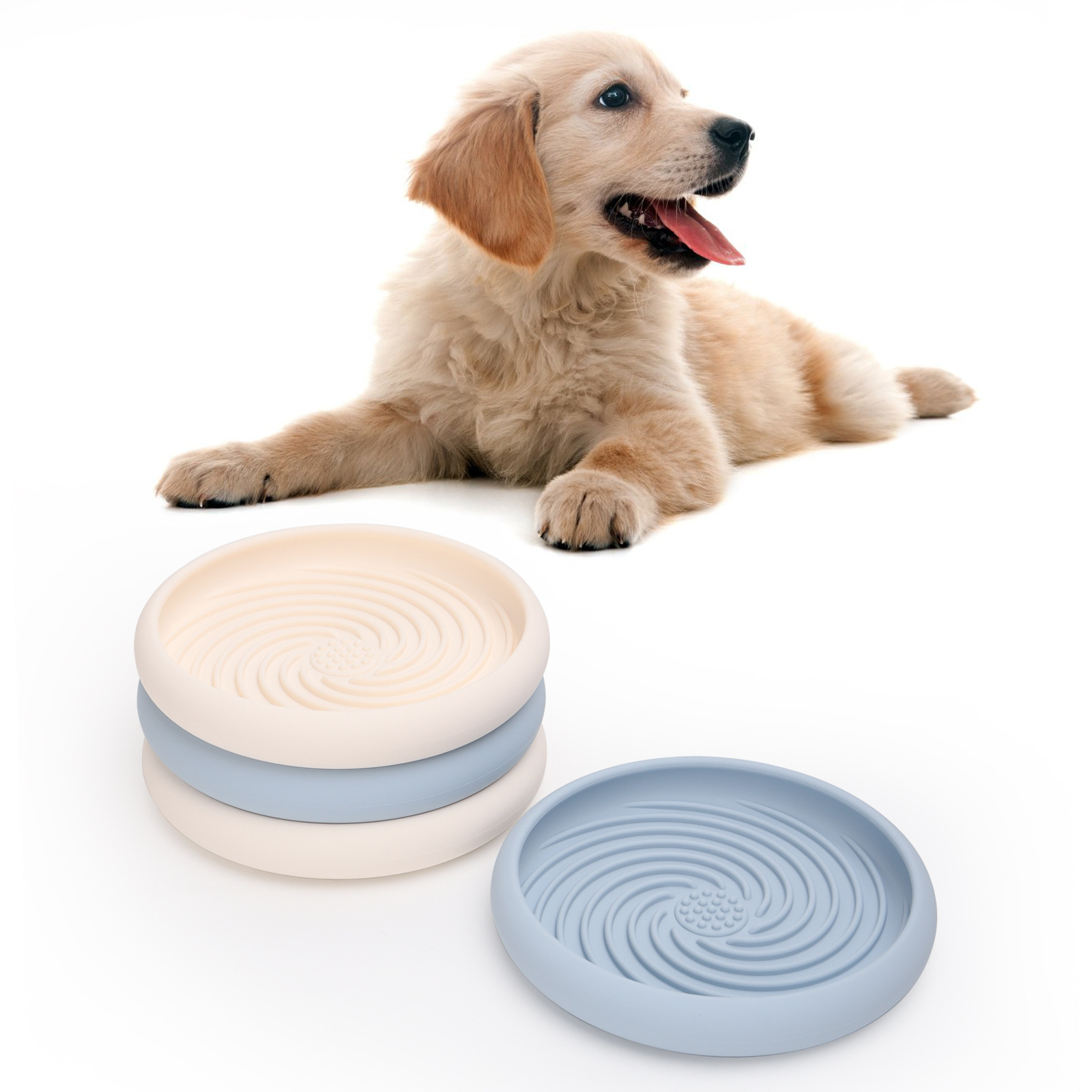 silicone suction cups pet bowl detail