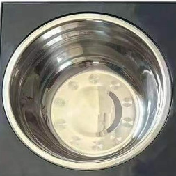 Premium Stainless Steel Elevated Dog Feeder 2-in-1 Slow Food Bowl Adjusts to 5 Heights Wholesale