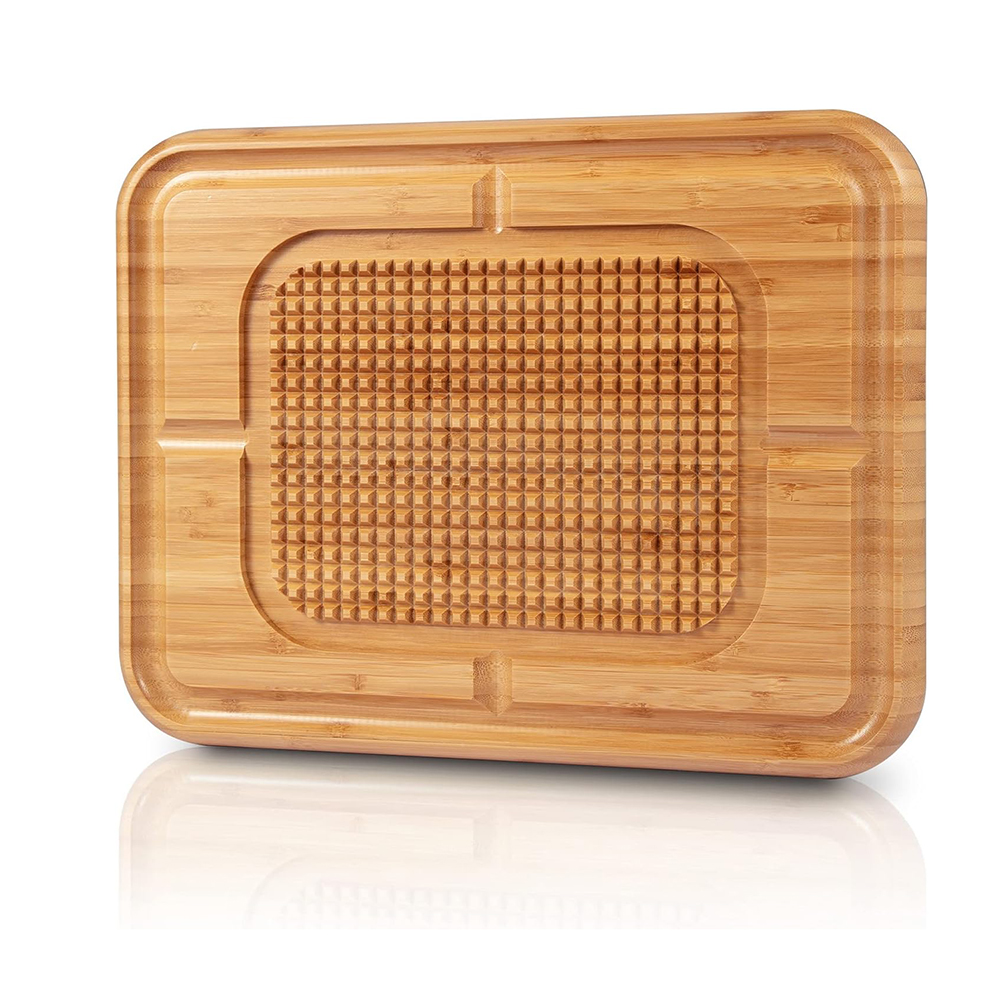 Bamboo Pet Bowl double steel bowls