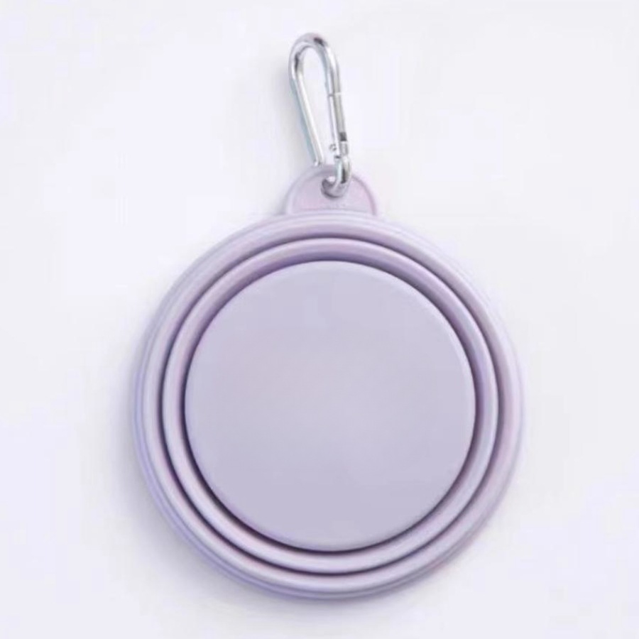 Popular Pet Collapsible Bowls Portable Pet Feeding Watering Dish for Cats Dogs