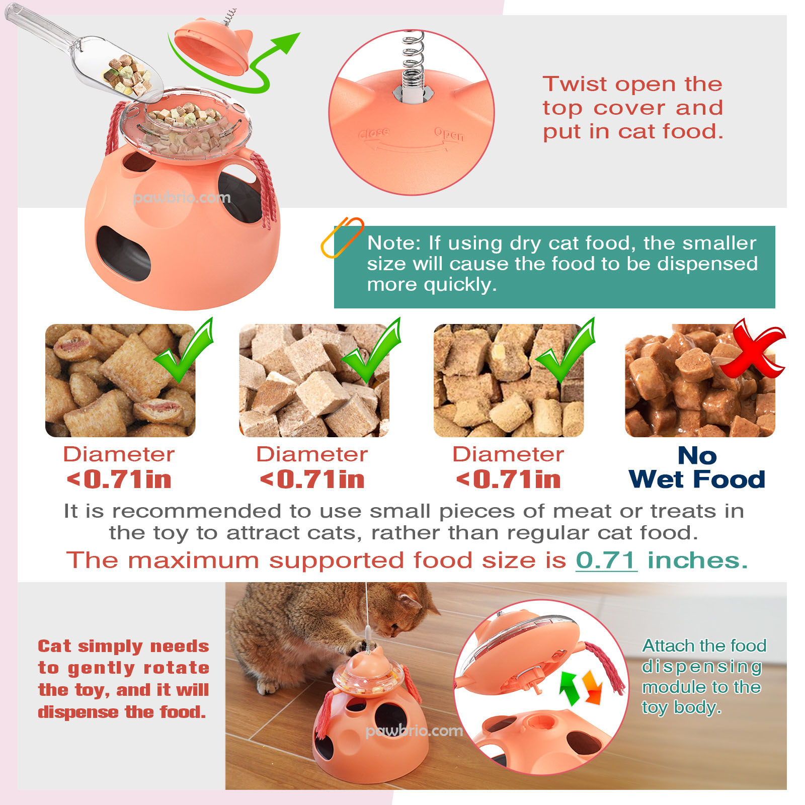 Interactive cat toy 1