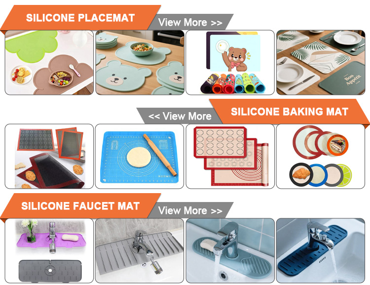 Silicone Placemat and Baking Mat Options