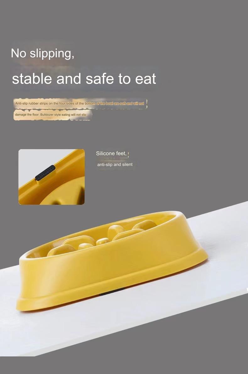 Interactive Slow Feeder Anti-Choking & Anti-Slip Puzzle Dog Food Bowls