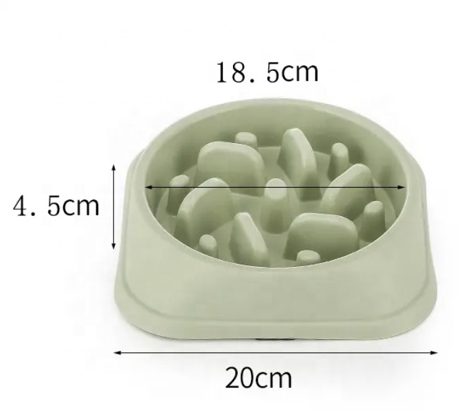 Factory OEM ODM Maze Interactive Dog Puzzle Non Skid Stop Dog Food Bowl Slow Feeder Dog Bowls