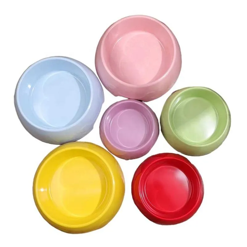 Wholesale Custom Stainless Steel Melamine Pet No Spill Dog Cat Food Bowl Slow Eating