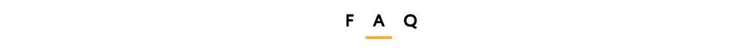 FAQ Overview