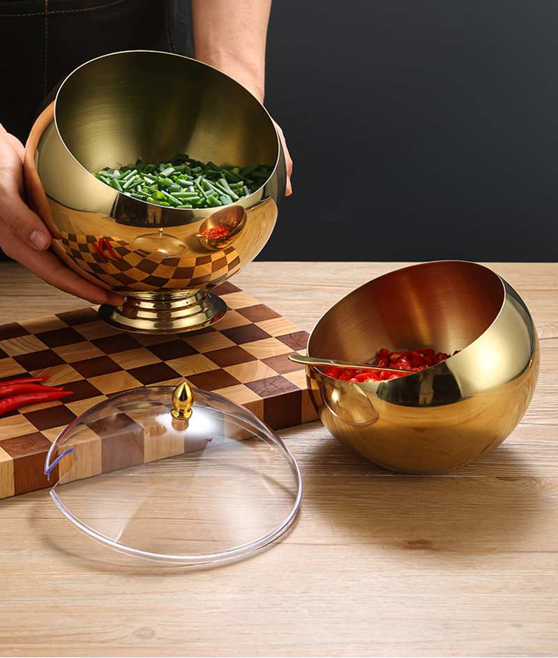 Commercial Stainless Steel Seasoning Bowl With Spoon, Durable Condiment Container For Restaurant Kitchen