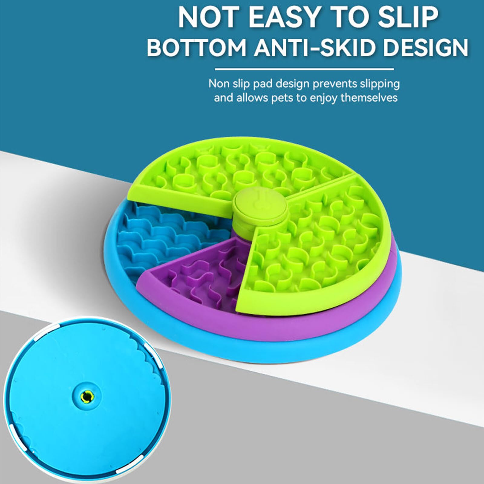 Pet Supplies Dog Slow Feeder Bowl Anti-Slip Design Reduces Eating Speed Promotes Digestion Ideal for Preventing Choking
