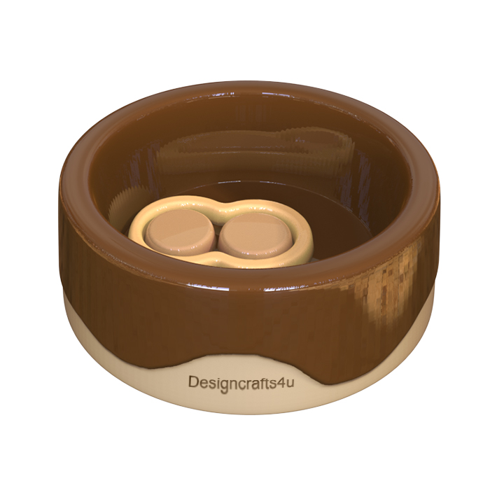 Wholesale Heavy Duty Ceramic Eco-Friendly Slow Feeder Dog Bowl OEM Anti-Gulp Design Non-Slip Easy Clean Customized Size for Dogs