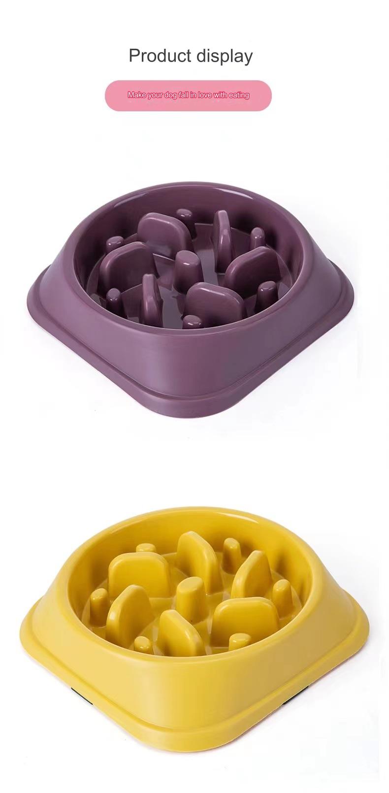 Interactive Slow Feeder Anti-Choking & Anti-Slip Puzzle Dog Food Bowls