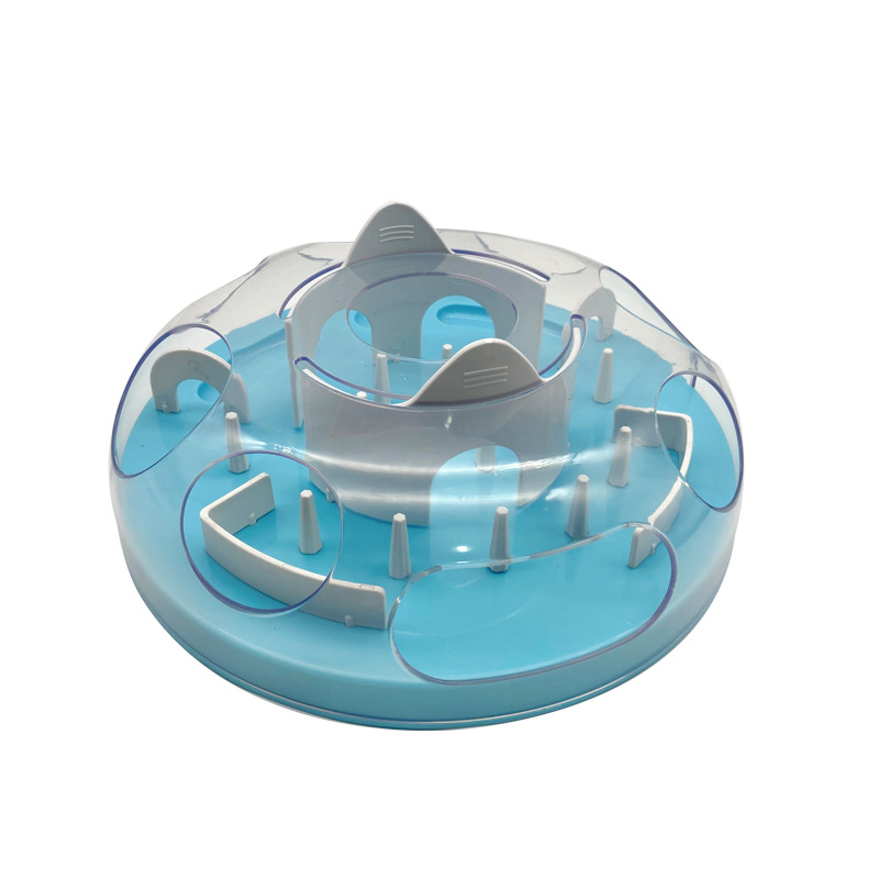 Cat Maze Slow Feeder Toy, Interactive Treat Dispenser for Cats, Puzzle Feeder for IQ Training &amp; Boredom Relief for Cats