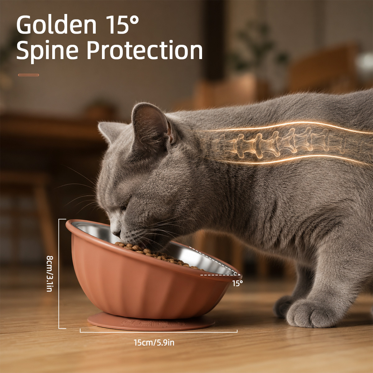 Custom Easy Carry Silicone Pet Food Bowl Puppy Slow Feeder Non Spill Stainless Steel Non Skid Dog Cat Lick Bowl