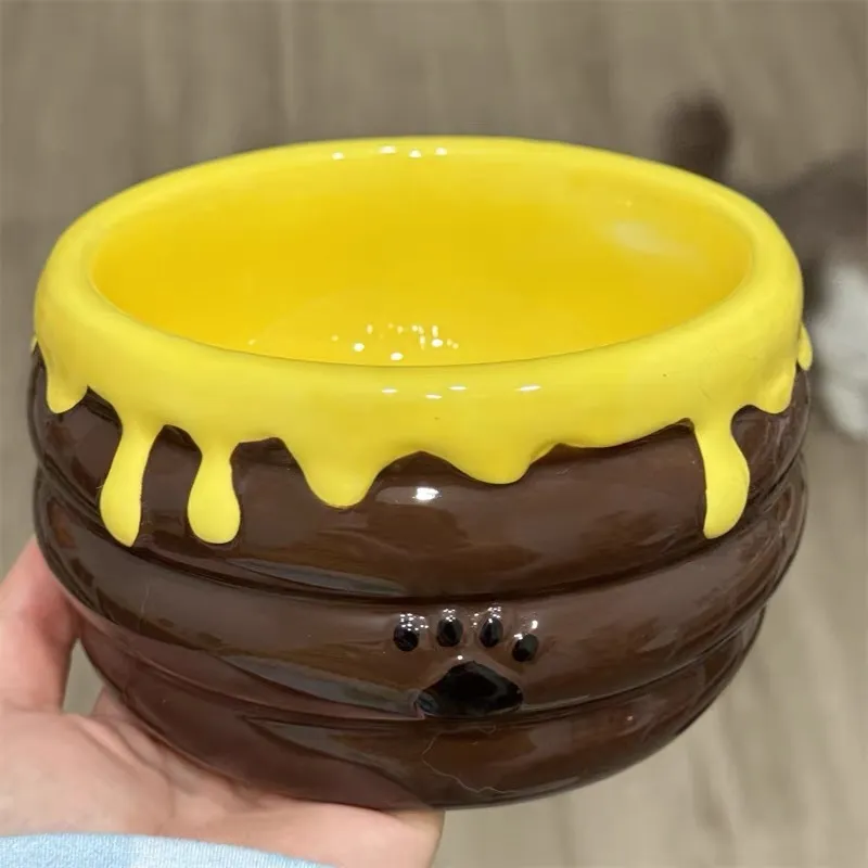 Custom Elevated Eco-Friendly Ceramic Pet Bowl