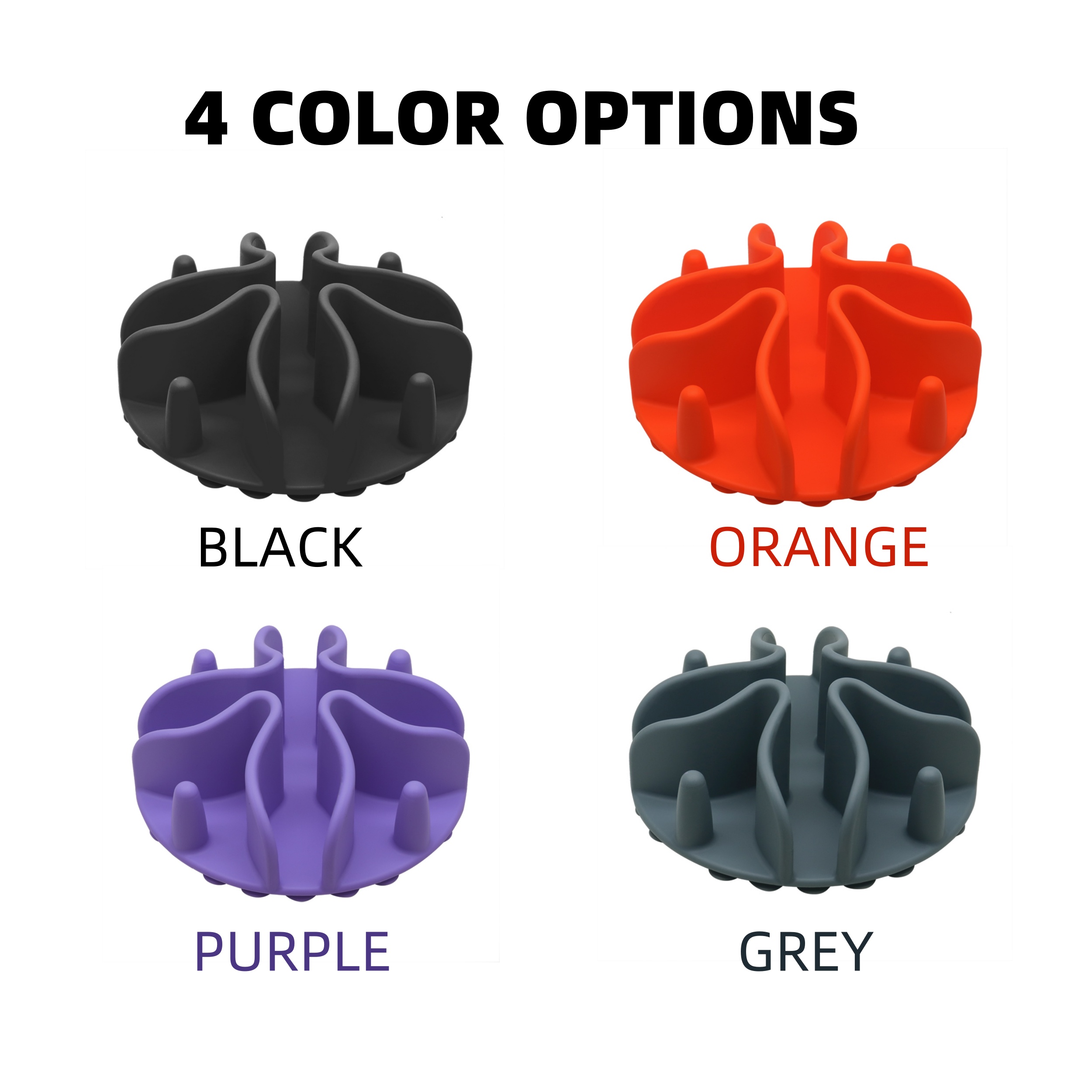 Modern Eco-Friendly Portable Silicone Dog Bowls and Lick Mat Flexible Outdoor Pet Feeder for Travel and Slow Eating Cats Dogs